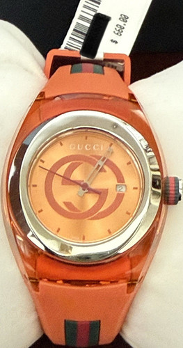 Gucci sport orange rubber - gucci,