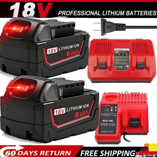 For milwaukee m18 12 0ah - for, 12.0ah