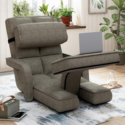 Adjustable floor chair folding - chair,