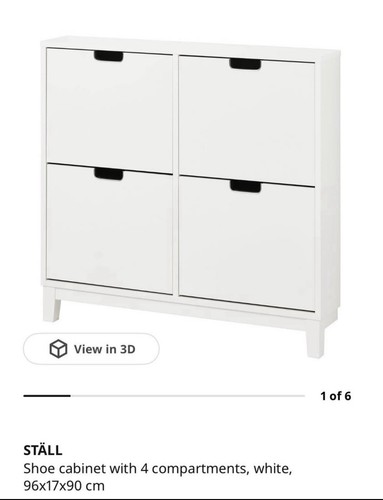 Ikea ställ shoe cabinet - -,