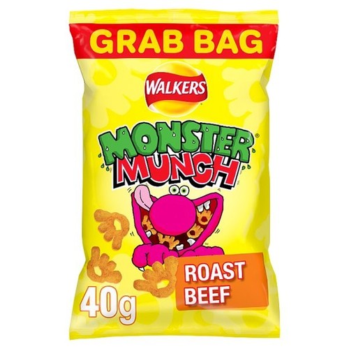Walkers monster munch roast - munch,