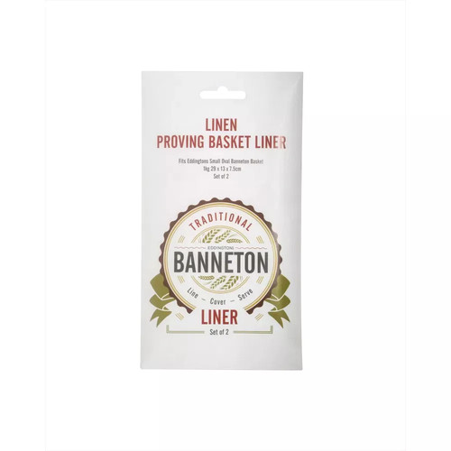 Eddingtons oval banneton - banneton, liner