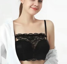 Modesty Panel Cami Secret Clip On Camisole Modesty Panel Black