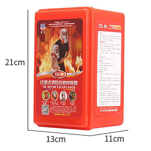 Emergency escape hood - , oxygen