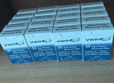 X20 boxes of Super Premium Microscope slides