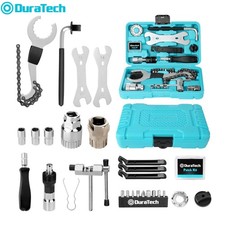 DURATECH 31-Piece Bicycle Repair Set Home Multi-Purpose Repair Kit with Tool Box