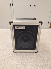 Vintage Roland Cube 60 CK-60 Keyboard Amplifier, Silver, Tested, USA 