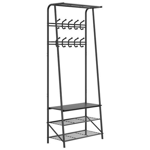 Entryway hall tree coat - 4-in-1,