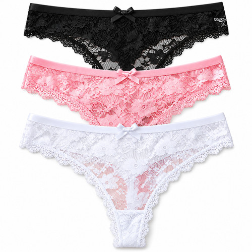 Women lace thong knickers - women’s,