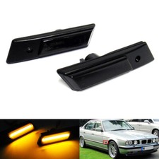 2x Black Side Indicator LED