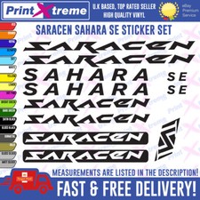 SARACEN SAHARA Vinyl Decals