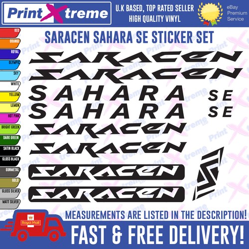 Saracen sahara vinyl - vinyl, decals