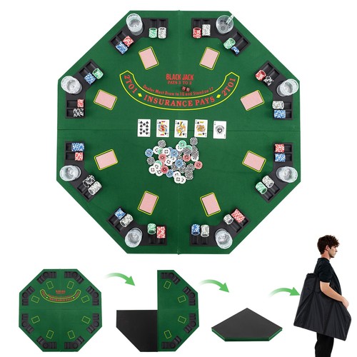 120 player foldable poker - 120, 8-player
