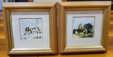 2 Framed & Glazed Watercolour