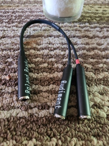 Splitter cable for roland drum - splitter,