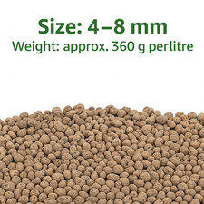 Round Clay Pebbles Hydroponic Growing Media 4 - 8 mm for Plants Orchids Garden