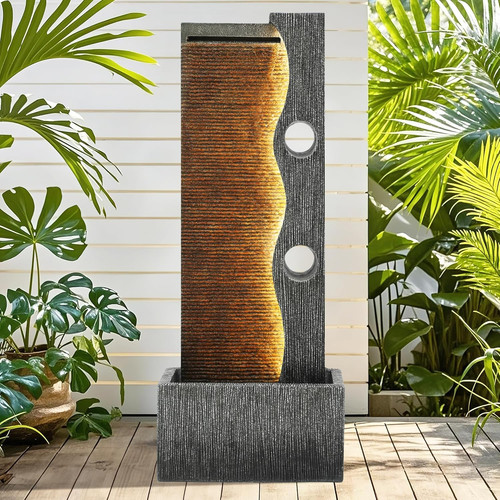 Zen faux slate water - zen,