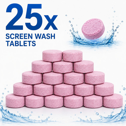 25x windscreen washer tablets - windscreen,