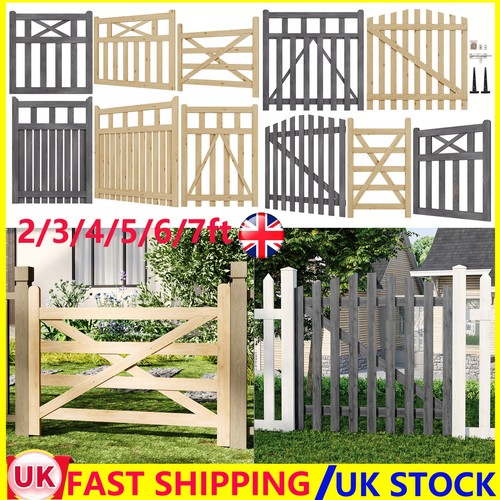 Wooden gate garden pedestrian - wooden,