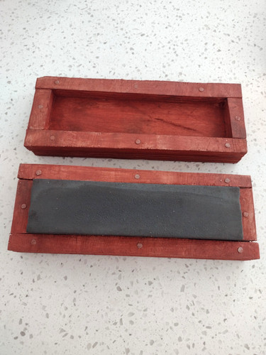 Vintage oil stone in new - in,