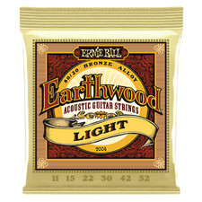 Ernie Ball Earthwood Light 80/20 Bronze 2004 Acoustic Strings (11-52 Gauge)