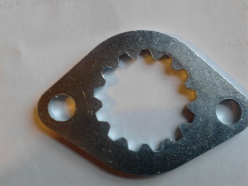Front sprocket retainer fits - front,