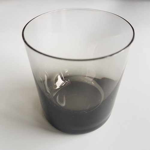Holmegaard smokey grey tumbler