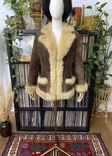 Vintage 1970s Brown Afghan