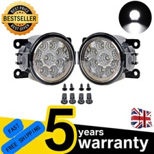 2x LED Front Fog Light Lamps