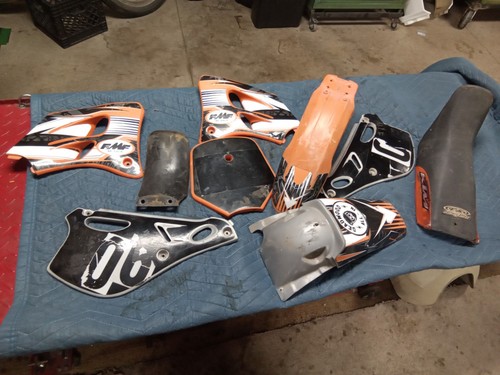 2001 ktm 65sx oem plastics - 65sx, 65