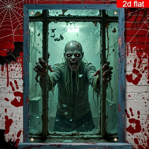 New halloween animated clown - new,