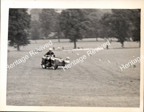 Vintage photograph motorcycle - photograph,