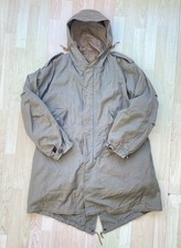 M51 M1951 US Army Fishtail Parka With Original Liner, 1951 Dated Size Small