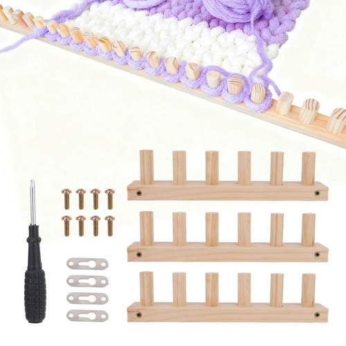 Wooden loom frame adjustable - wooden,