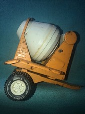 Vintage 1970s Orange TONKA  Cement Mixer Trailer