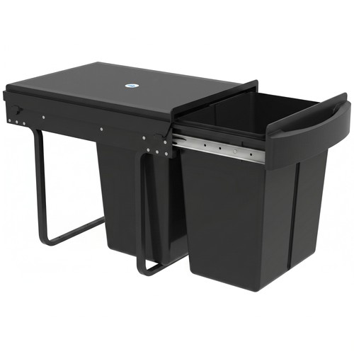 Homcom kitchen cupboard - homcom, bin