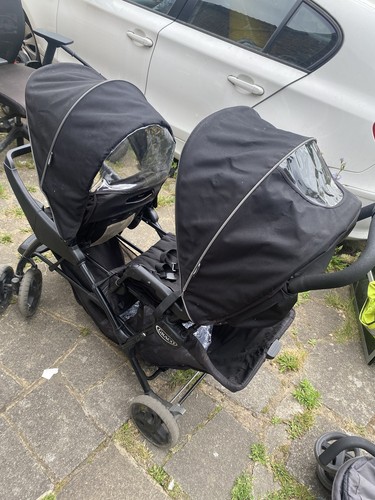 Graco double buggy suitable - double,