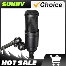 Audio Technica AT-2020 Cardioid Condenser Microphone for Studio - AT2020 XLR