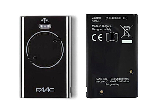 Faac remote control xt2 868 - remote,
