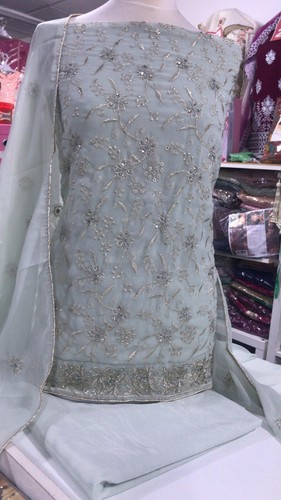 Unstitched asian pakistani - unstitched,