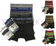 12 Pairs Men's Boxer Shorts