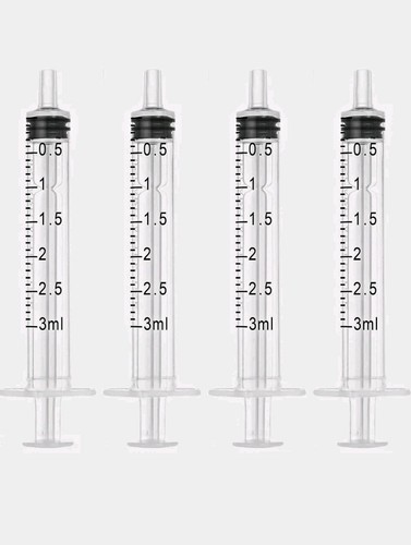 3ml disposable luer - 3ml, slip