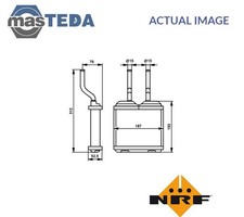 52103 HEATER RADIATOR EXCHANGER LHD ONLY NRF FOR OPEL CORSA B,COMBO,TIGRA