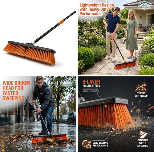 Garden outdoor broom - garden,
