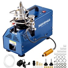 300 Bar PCP Air Compressor Pump High Pressure Electric Pump 1800W Manual Stop