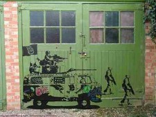 Banksy Army Love Vw Camper