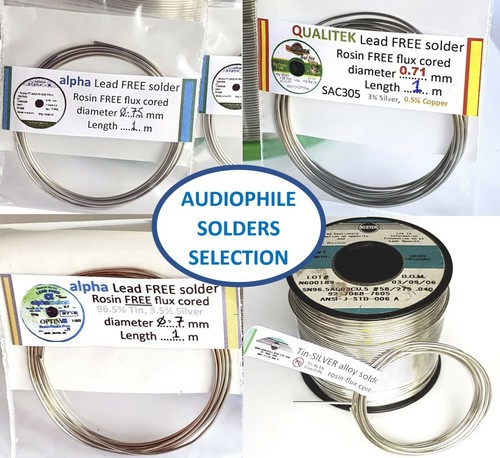 Audiophile solder silver - audiophile, solder,