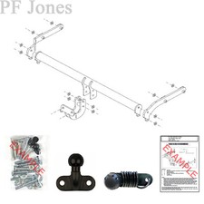 Tow-Trust Towbar for Renault Grand Scenic 3 MPV 2009-2017 - Flange Tow Bar