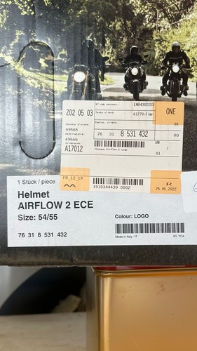 Bmw motorrad airflow - 2, helmet