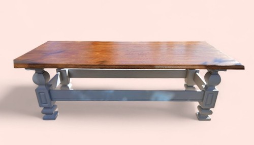 Part painted solid - painted, oak